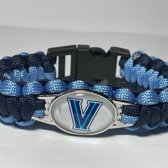 VILLANOVA WILDCATS NCAA Braided Paracord NEW!! - Picture 1 of 2